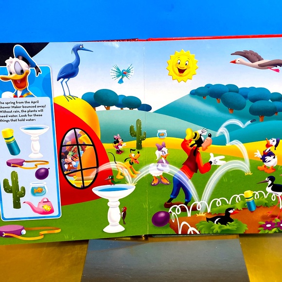 DISNEY MICKEY MOUSE CLUBHOUSE VTG 2011 FIRSt LOOK AND FIND BOOK DISNEY JUNIOR - Picture 8 of 15